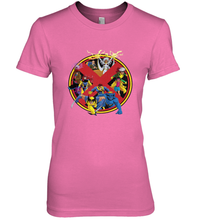 Load image into Gallery viewer, Marvel X Men Animated Series Logo Retro 90s Women's Premium T-Shirt