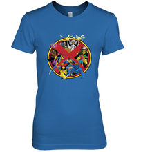 Load image into Gallery viewer, Marvel X Men Animated Series Logo Retro 90s Women's Premium T-Shirt