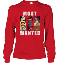 Load image into Gallery viewer, Marvel X Men Most Wanted Villains Retro Long Sleeve T-Shirt