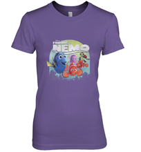 Load image into Gallery viewer, Disney Pixar Finding Nemo Group Shot Poster Women's Premium T-Shirt
