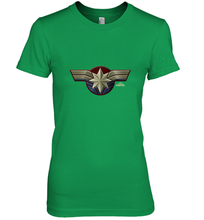 Load image into Gallery viewer, Marvel Captain Marvel Movie Chest Symbol Women's Premium T-Shirt