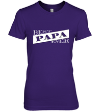 Load image into Gallery viewer, Best Papa Ever Father's Day Women's Premium T-Shirt