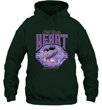 Load image into Gallery viewer, Disney Aladdin jasmine Let Your Heart Decide Portrait Hooded Sweatshirt
