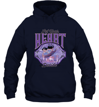 Load image into Gallery viewer, Disney Aladdin jasmine Let Your Heart Decide Portrait Hooded Sweatshirt
