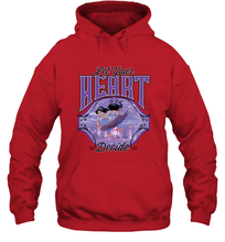 Load image into Gallery viewer, Disney Aladdin jasmine Let Your Heart Decide Portrait Hooded Sweatshirt

