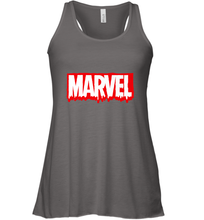 Load image into Gallery viewer, Marvel Logo Melting Letters Halloween Women's Racerback Tank
