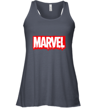 Load image into Gallery viewer, Marvel Logo Melting Letters Halloween Women's Racerback Tank
