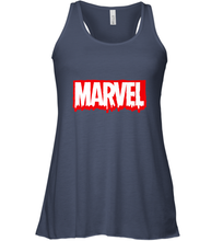 Load image into Gallery viewer, Marvel Logo Melting Letters Halloween Women's Racerback Tank
