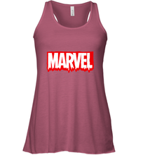 Load image into Gallery viewer, Marvel Logo Melting Letters Halloween Women's Racerback Tank
