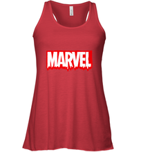 Load image into Gallery viewer, Marvel Logo Melting Letters Halloween Women's Racerback Tank
