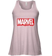 Load image into Gallery viewer, Marvel Logo Melting Letters Halloween Women's Racerback Tank
