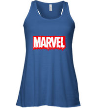 Load image into Gallery viewer, Marvel Logo Melting Letters Halloween Women's Racerback Tank

