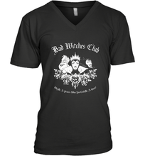 Load image into Gallery viewer, Disney Villains Bad Witches Club Group Shot Men's V-Neck
