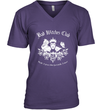 Load image into Gallery viewer, Disney Villains Bad Witches Club Group Shot Men's V-Neck
