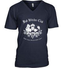 Load image into Gallery viewer, Disney Villains Bad Witches Club Group Shot Men's V-Neck
