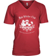 Load image into Gallery viewer, Disney Villains Bad Witches Club Group Shot Men's V-Neck
