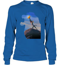 Load image into Gallery viewer, Disney Lion King Rafiki Holding Baby Simba Long Sleeve T-Shirt
