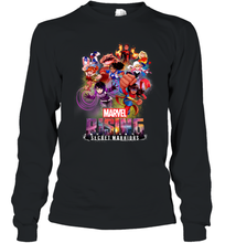 Load image into Gallery viewer, Marvel Rising Secret Warriors Hero Action Pose Collage Long Sleeve T-Shirt
