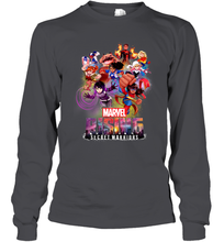 Load image into Gallery viewer, Marvel Rising Secret Warriors Hero Action Pose Collage Long Sleeve T-Shirt
