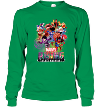 Load image into Gallery viewer, Marvel Rising Secret Warriors Hero Action Pose Collage Long Sleeve T-Shirt
