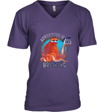 Load image into Gallery viewer, Disney Pixar Finding Dory Hank and Dory Adventure Is Brewing Men's V-Neck
