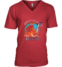 Load image into Gallery viewer, Disney Pixar Finding Dory Hank and Dory Adventure Is Brewing Men's V-Neck
