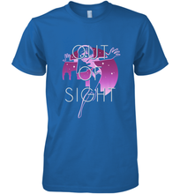 Load image into Gallery viewer, Disney Pixar Incredibles 2 Shy Violet Night Men's Premium T-Shirt
