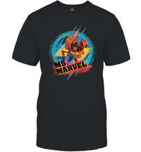 Load image into Gallery viewer, Marvel Rising Secret Warriors Ms. Marvel Portrait Logo Men's T-Shirt

