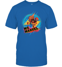 Load image into Gallery viewer, Marvel Rising Secret Warriors Ms. Marvel Portrait Logo Men's T-Shirt
