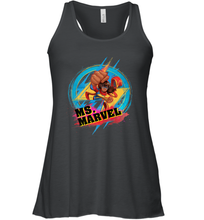 Load image into Gallery viewer, Marvel Rising Secret Warriors Ms. Marvel Portrait Logo Women's Racerback Tank
