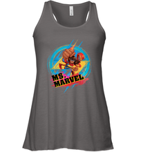 Load image into Gallery viewer, Marvel Rising Secret Warriors Ms. Marvel Portrait Logo Women's Racerback Tank
