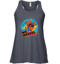 Load image into Gallery viewer, Marvel Rising Secret Warriors Ms. Marvel Portrait Logo Women's Racerback Tank
