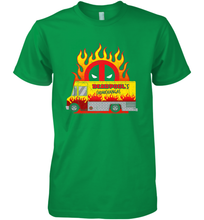 Load image into Gallery viewer, Marvel Deadpool Chimichangas Food Truck Men's Premium T-Shirt
