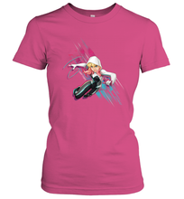 Load image into Gallery viewer, Marvel Rising Secret Warriors Ghost Spider Action Pose Women's T-Shirt
