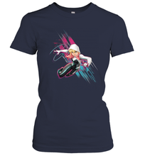 Load image into Gallery viewer, Marvel Rising Secret Warriors Ghost Spider Action Pose Women's T-Shirt
