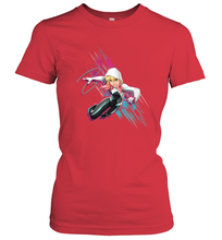 Load image into Gallery viewer, Marvel Rising Secret Warriors Ghost Spider Action Pose Women's T-Shirt
