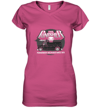 Load image into Gallery viewer, Marvel The Punisher Battle Van Since 1975 Women's V-Neck T-Shirt
