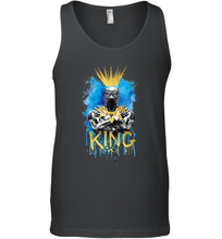 Load image into Gallery viewer, Marvel Black Panther King T�Challa Blue and Gold Men's Tank Top
