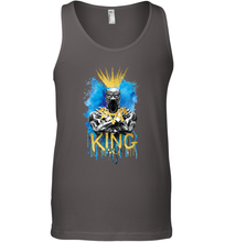 Load image into Gallery viewer, Marvel Black Panther King T�Challa Blue and Gold Men's Tank Top
