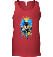 Load image into Gallery viewer, Marvel Black Panther King T�Challa Blue and Gold Men's Tank Top
