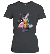 Load image into Gallery viewer, Disney Mulan Anime Half Girl Half Warrior Women's T-Shirt

