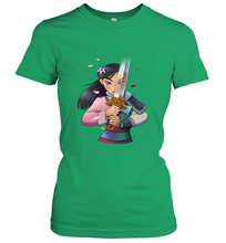 Load image into Gallery viewer, Disney Mulan Anime Half Girl Half Warrior Women's T-Shirt
