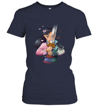 Load image into Gallery viewer, Disney Mulan Anime Half Girl Half Warrior Women's T-Shirt
