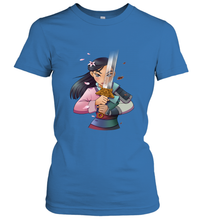 Load image into Gallery viewer, Disney Mulan Anime Half Girl Half Warrior Women's T-Shirt

