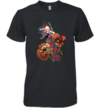 Load image into Gallery viewer, Marvel Rising Secret Warriors Group Shot Action Pose Men's Premium T-Shirt
