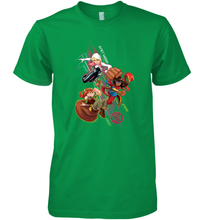 Load image into Gallery viewer, Marvel Rising Secret Warriors Group Shot Action Pose Men's Premium T-Shirt
