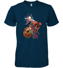 Load image into Gallery viewer, Marvel Rising Secret Warriors Group Shot Action Pose Men's Premium T-Shirt
