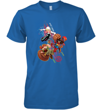 Load image into Gallery viewer, Marvel Rising Secret Warriors Group Shot Action Pose Men's Premium T-Shirt
