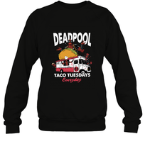 Load image into Gallery viewer, Marvel Deadpool Taco Tuesday Everyday Crewneck Sweatshirt
