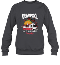 Load image into Gallery viewer, Marvel Deadpool Taco Tuesday Everyday Crewneck Sweatshirt
